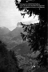 1956 entremont et le Granier vue du Cucheron